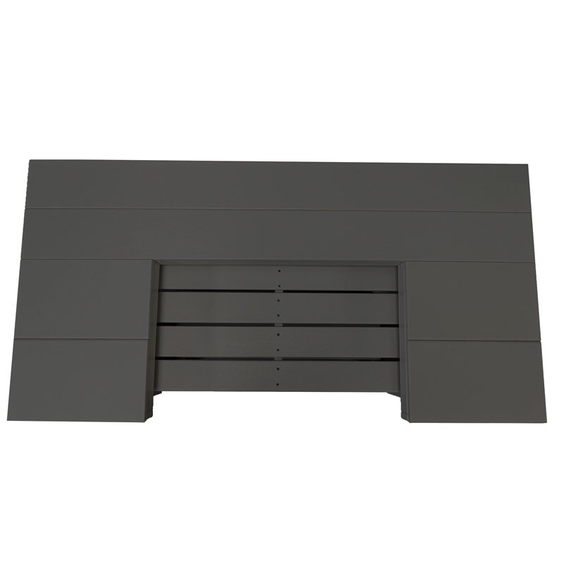 Cancun HDPE Serving Bar- Gray Two Tone