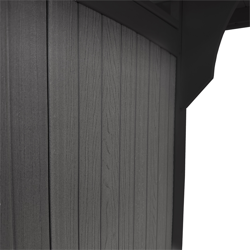 Cancun HDPE Serving Bar- Black Two Tone