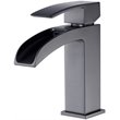 Vinnova Liberty Single Handle Basin Bathroom Faucet in Gun Metal Gray