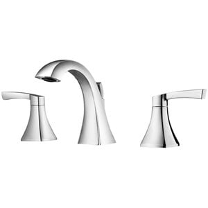 Vinnova Abbie 8&quot Two Handle Widespread Bathroom Faucet in Chrome