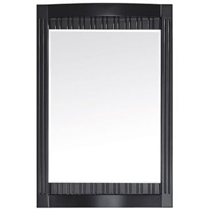 Vinnova Verona 24&quot Bathroom Vanity Framed Wall Mirror in Espresso