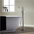 Vinnova Delara Freestanding Polished Chrome Tub Faucet with Hand Shower