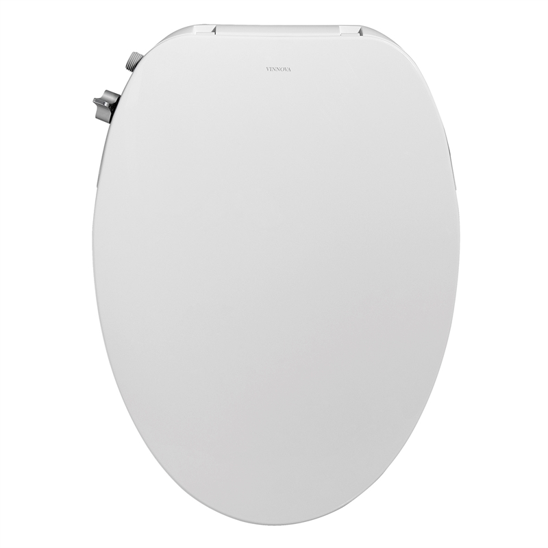 Vinnova Taranto Non-Electric Bidet for Elongated Toilet Seat in White