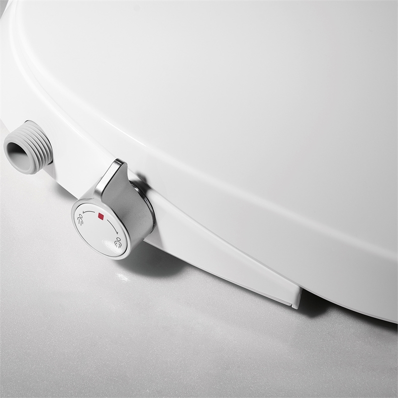 Vinnova Taranto Non-Electric Bidet for Elongated Toilet Seat in White