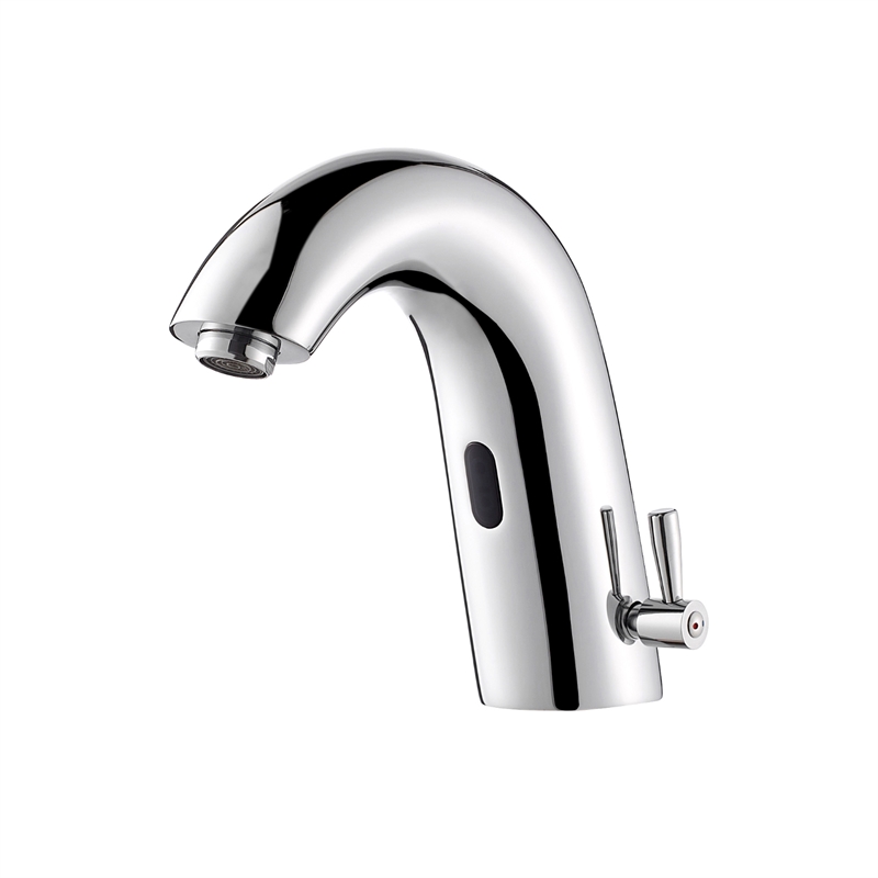 Jumilla Automatic Sensor Touchless Single-Hole Polished Chrome Bathroom Faucet