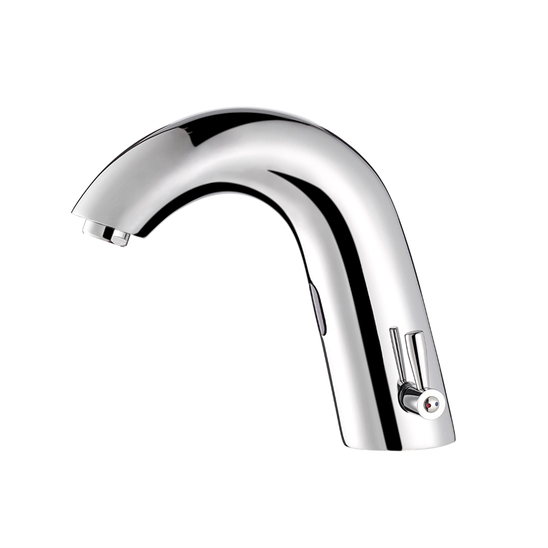Jumilla Automatic Sensor Touchless Single-Hole Polished Chrome Bathroom Faucet