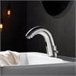 Jumilla Automatic Sensor Touchless Single-Hole Satin Nickel Bathroom Faucet