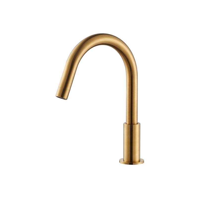 Vinnova Lodosa Widespread Brushed Gold Bathroom Basin Sink Faucet
