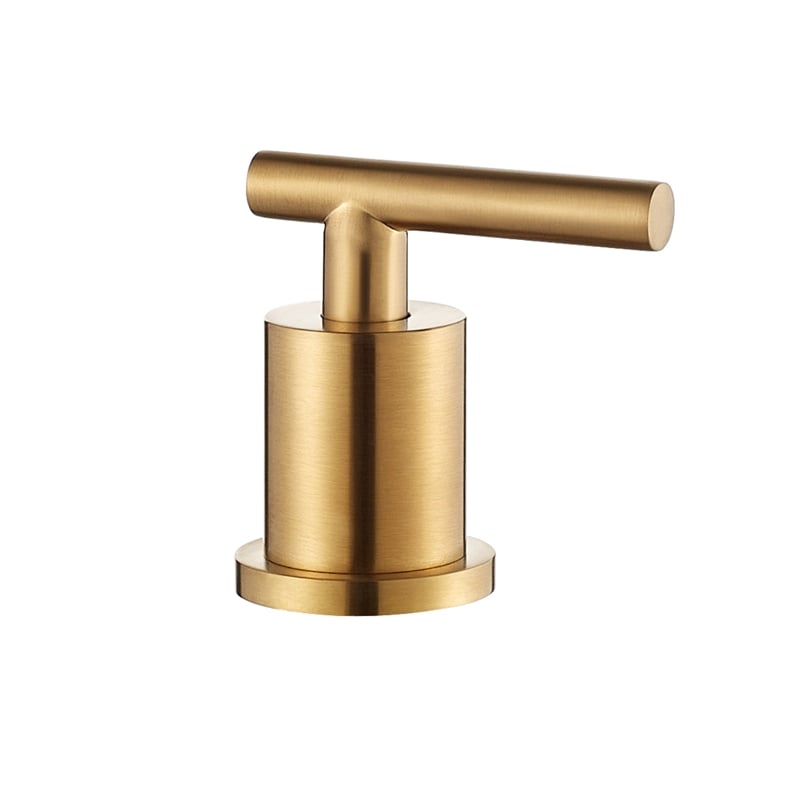 Vinnova Lodosa Widespread Brushed Gold Bathroom Basin Sink Faucet