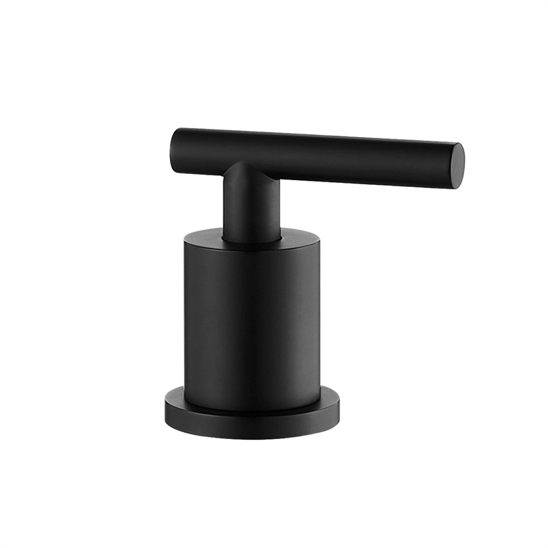 Vinnova Lodosa Widespread Matte Black Bathroom Basin Sink Faucet