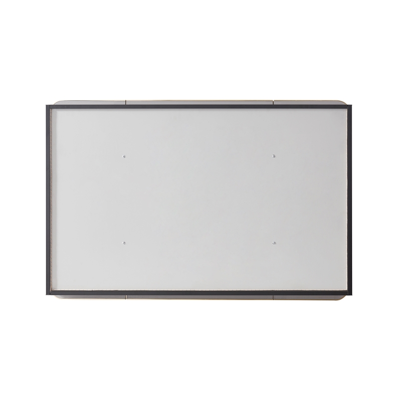 Talayuela 48 in.W x 32 in.H Aluminum Framed Medicine Cabinet in Brushed Gold