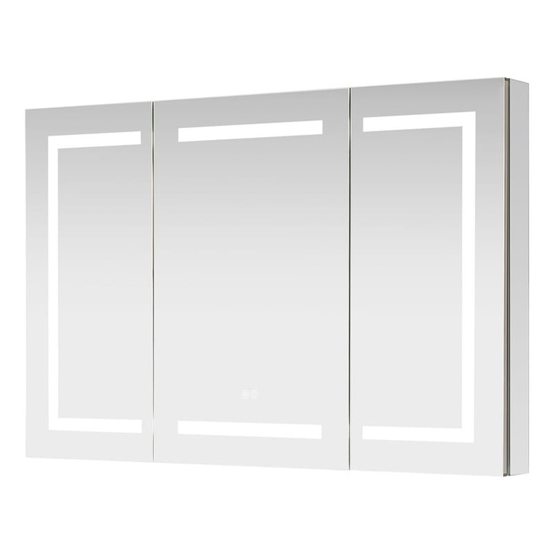 Santona 48 in.W x 32 in.H Medicine Cabinet with Aluminum Frameless LED Mirror
