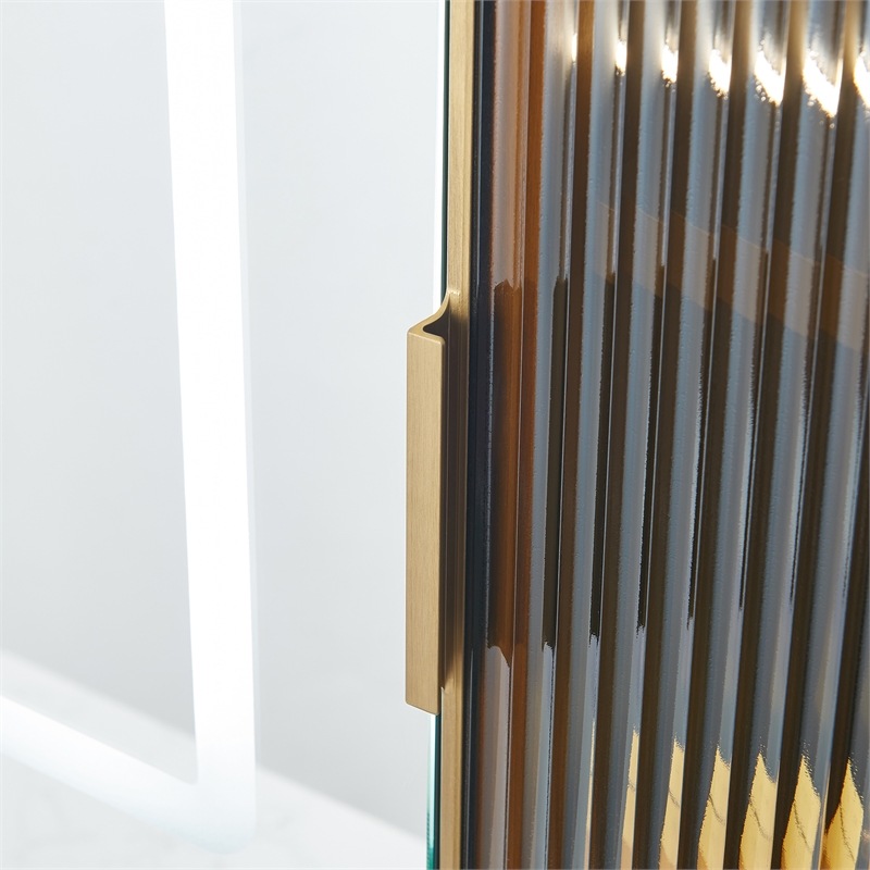 Cervia 30 in.W x 29.5 in.H Medicine Cabinet with Aluminum Frameless LED Mirror