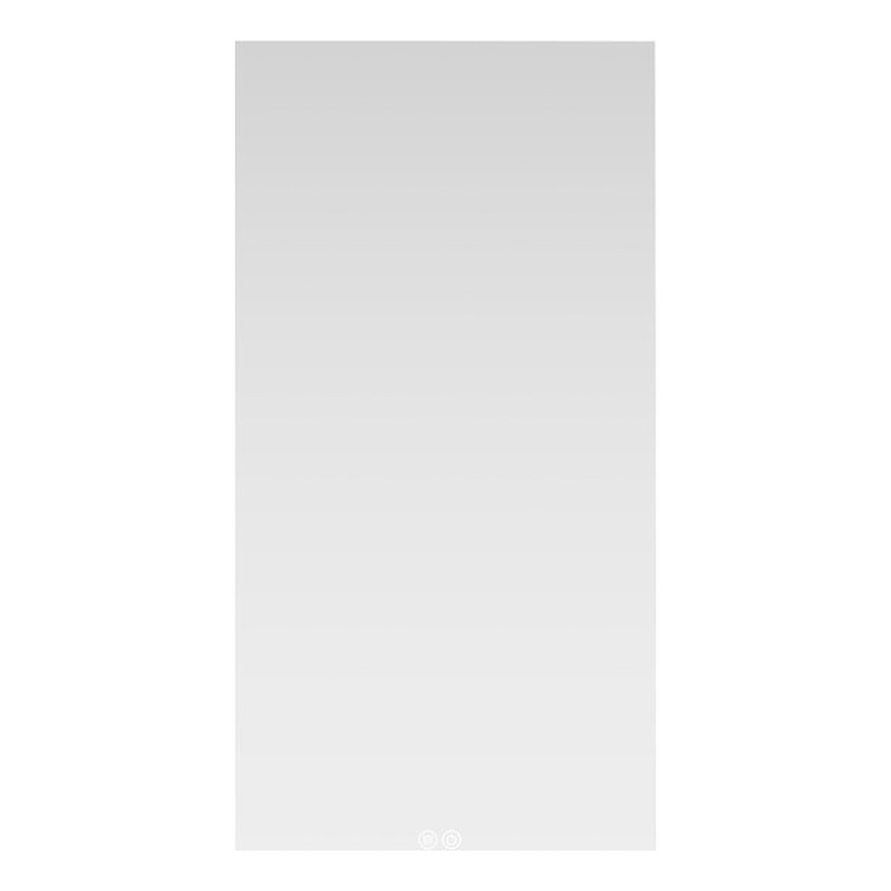 Beijing 18 in. W x 40 in. H Rectangular Acrylic Frameless LED Bathroom Mirror