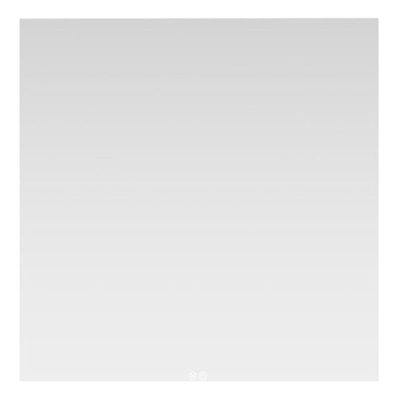 Beijing 32 in. W x 36 in. H Rectangular Acrylic Frameless LED Bathroom Mirror