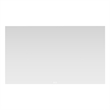 Beijing 48 in. W x 32 in. H Rectangular Acrylic Frameless LED Bathroom Mirror