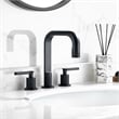 New York Widespread Matte Black Bathroom Basin Sink Faucet