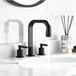 New York Widespread Matte Black Bathroom Basin Sink Faucet