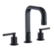 New York Widespread Matte Black Bathroom Basin Sink Faucet