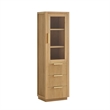 Santarem 21.7in. Solid Wood Storage Cabinet in Washed Ash Grey