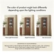 Shenzhen 21.7in. Solid Wood Storage Cabinet in Aged Dark Brown Oak