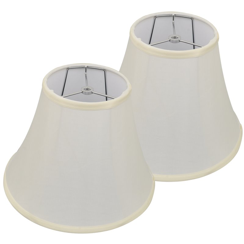 Bell Spider Fitting Fabric Lamp Shade, Small White Ceiling Lamp Shades For Living Room