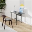 Safco Machine Stand with Drop Leaves in Black
