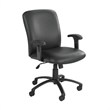 Safco Uber Big and Tall High Back Task Office Chair in Black Vinyl