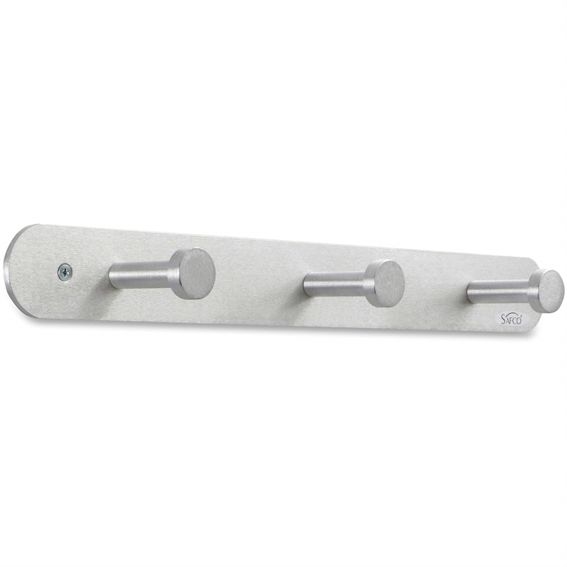 Safco Nail Head 3 Hook Wall Coat Rack Hook (Set of 12)