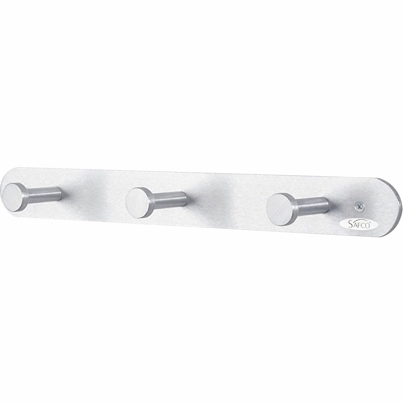 Safco Nail Head 3 Hook Wall Coat Rack Hook (Set of 12)