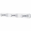 Safco Nail Head 3 Hook Wall Coat Rack Hook (Set of 12)