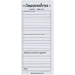 Safco Refill Suggestion Cards (Set of 60)