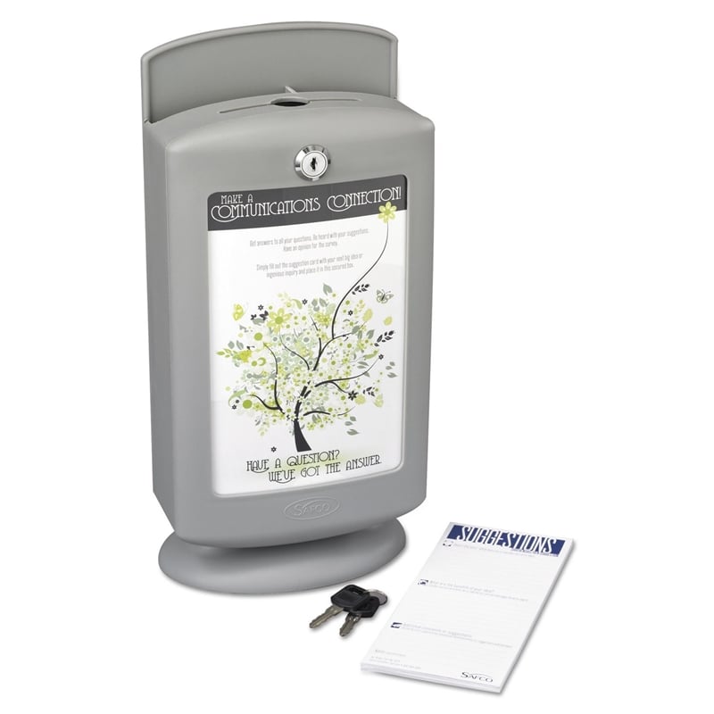 Safco Customizable Suggestion Box