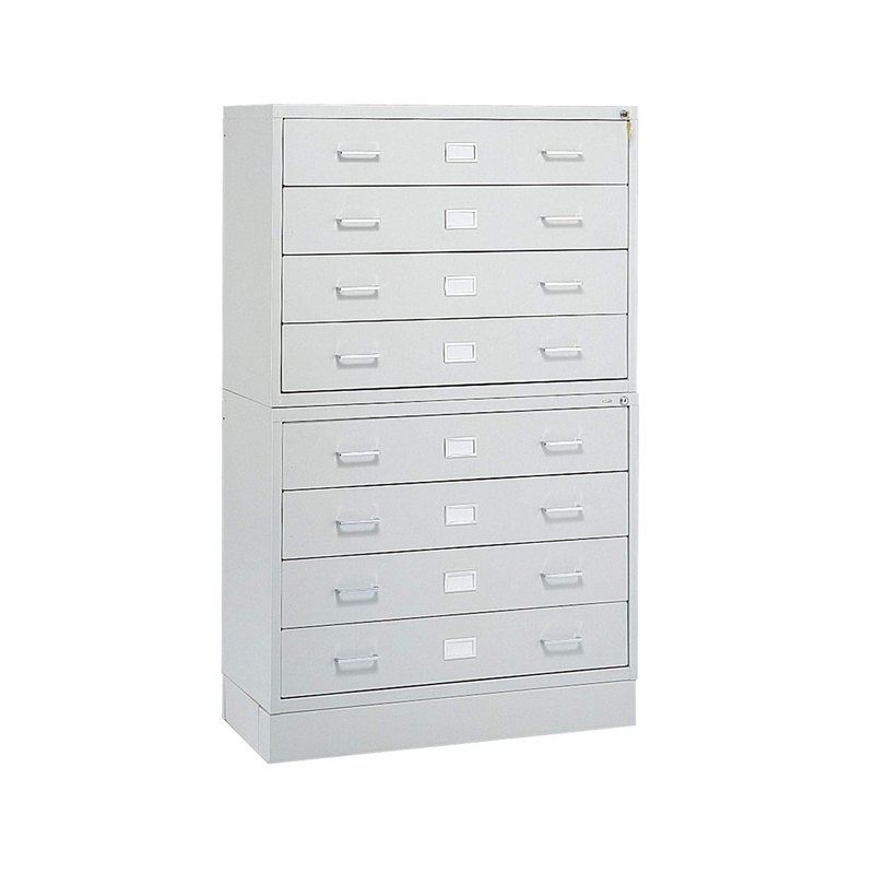 Safco 4-Drawer Audio and Video Microform Cabinet