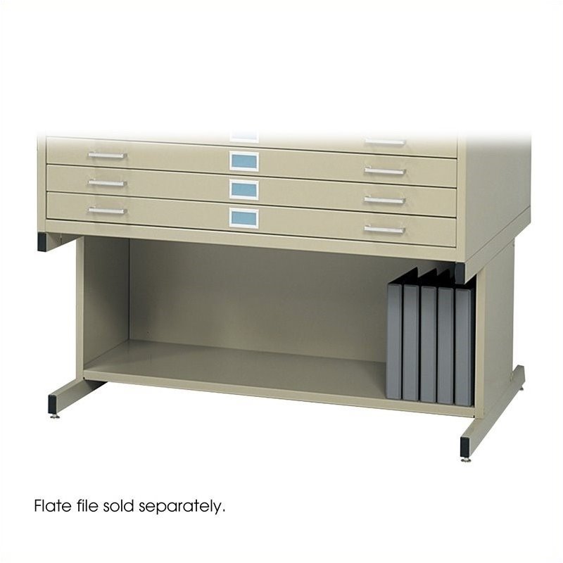Safco 5 Drawer Metal Flat Files for 24" x 36" Documents in