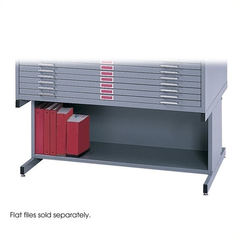 Safco 5 Drawer Flat Files Metal for 30" x 42" Files in Gray