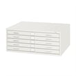 Safco 5 Drawer Metal Flat Files Cabinet for 24