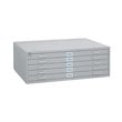 Safco 5 Drawer Flat Files Metal Cabinet for 30