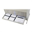 Safco 5 Drawer Metal Flat Files Cabinet for 30