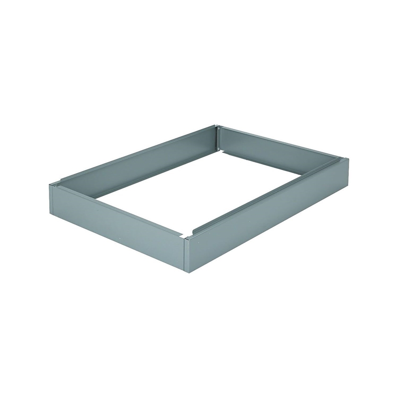 Safco Closed Low Base for 4986 and 4996 Flat File Cabinets in Gray