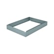 Safco Closed Low Base for 4986 and 4996 Flat File Cabinets in Gray