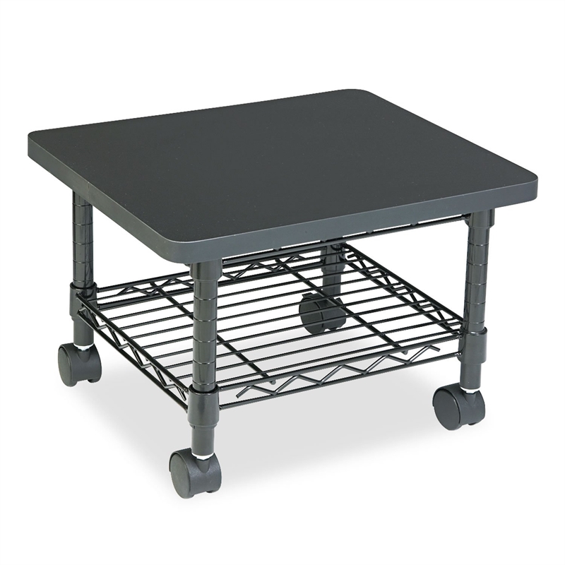 Safco Under-Desk Printer/Fax Stand in Gray
