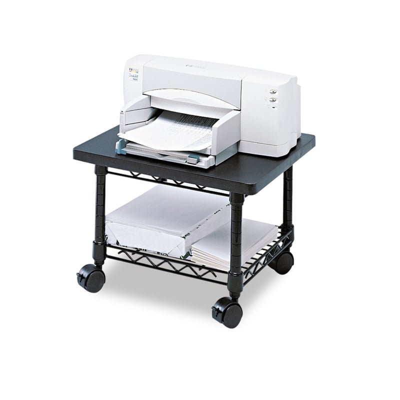 Safco Under-Desk Printer/Fax Stand in Gray
