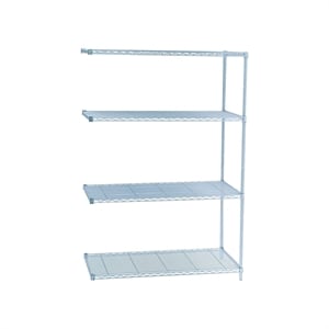 Safco 48&quotx24&quot Industrial Add-On Unit in Gray