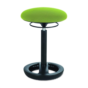 Safco Twixt Active 22&quot Backless Drafting Chair in Green