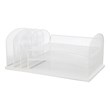 Safco Onyx Steel Metal Desk Organizer in White Finish