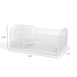 Safco Onyx Steel Metal Desk Organizer in White Finish