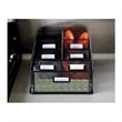 Safco Onyx Break Room Organizer in Black