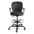 Safco Vue Adjustable Drafting Chair in Black