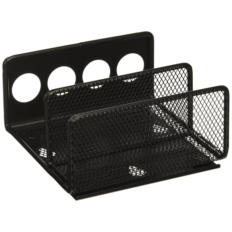 Safco Onyx Mesh Marker Tray in Black